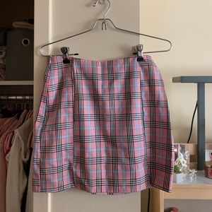 Plaid Skirt